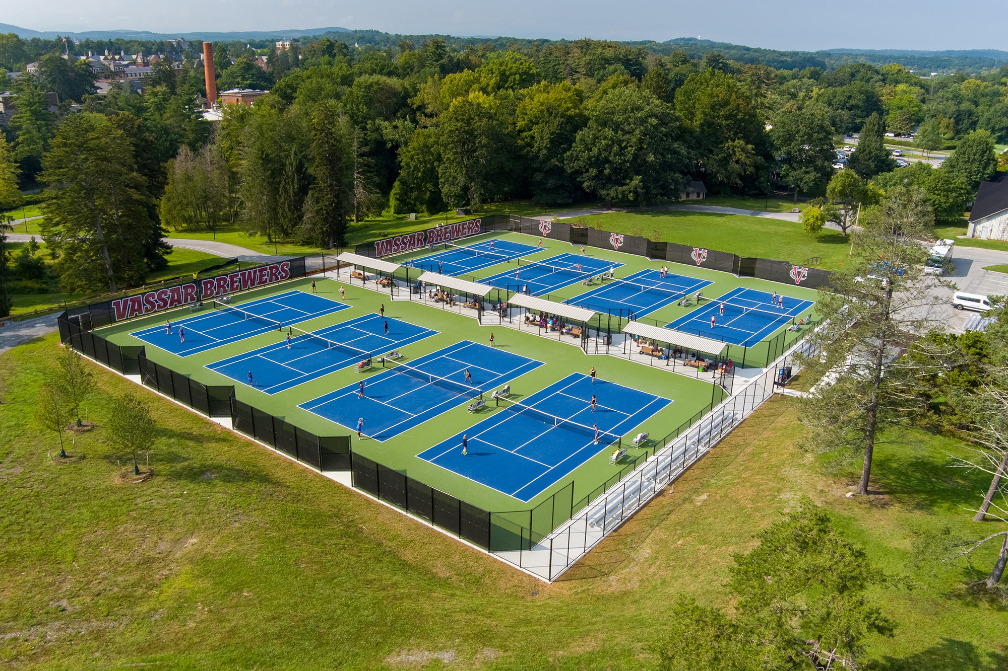 Vassar College Tennis Courts, Poughkeepsie, NY